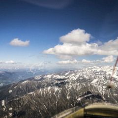 Flugwegposition um 13:04:27: Aufgenommen in der Nähe von Gemeinde Seefeld in Tirol, Österreich in 2939 Meter